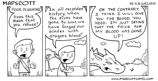 The elf and the dragon – part 3