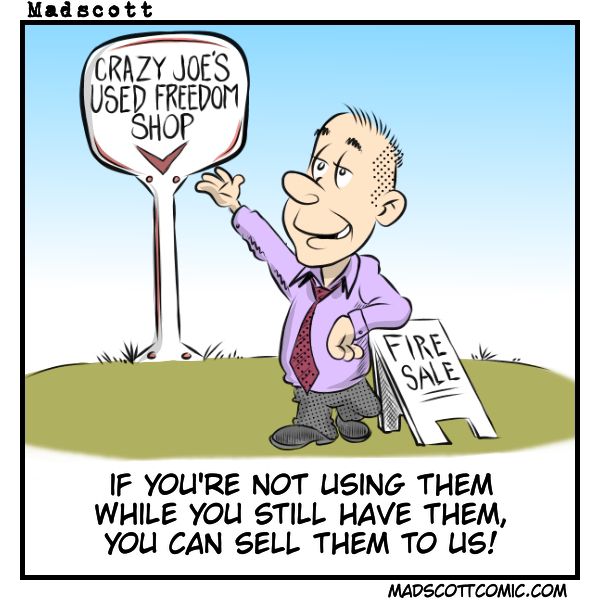 Freedom for sale